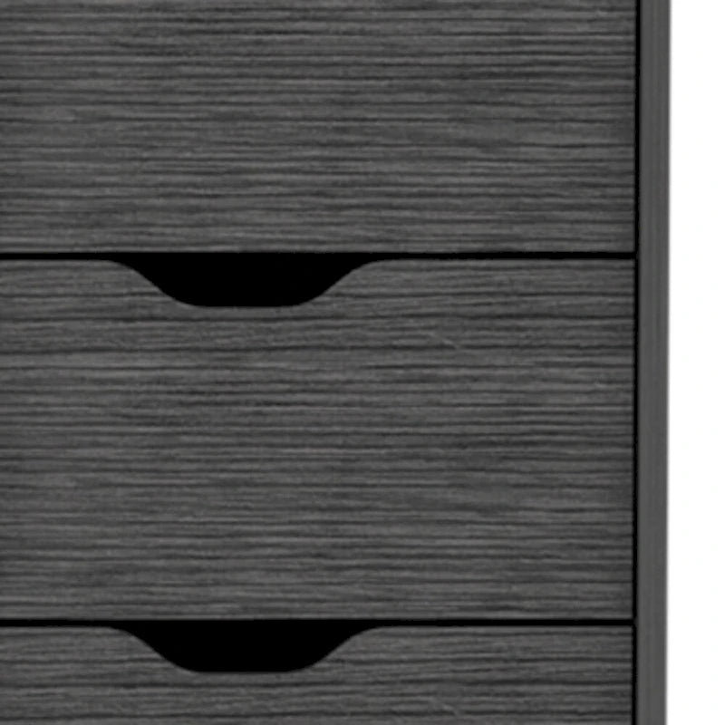 Slim Vertical 5-Drawer Dresser for Bedroom & Office