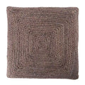 Braided Jute Pouf Floor Cushion with Bean Filling