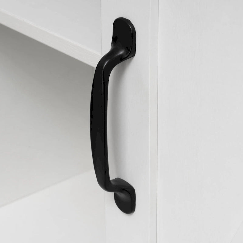 Over-the-Toilet Storage Cabinet with Sliding Door and Adjustable Shelves