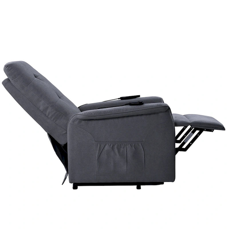 Electric Power Lift Recliner Chair with Massage Function & Remote Control