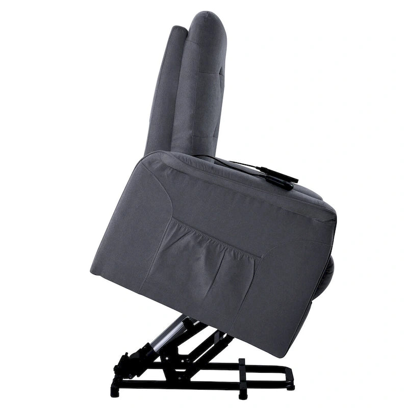 Electric Power Lift Recliner Chair with Massage Function & Remote Control