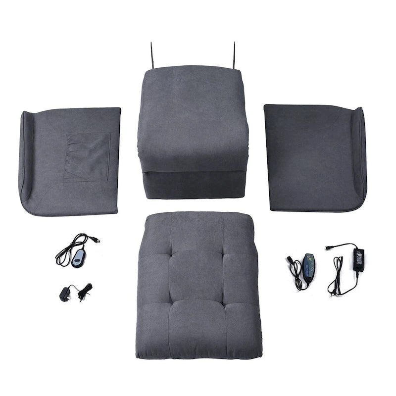 Electric Power Lift Recliner Chair with Massage Function & Remote Control