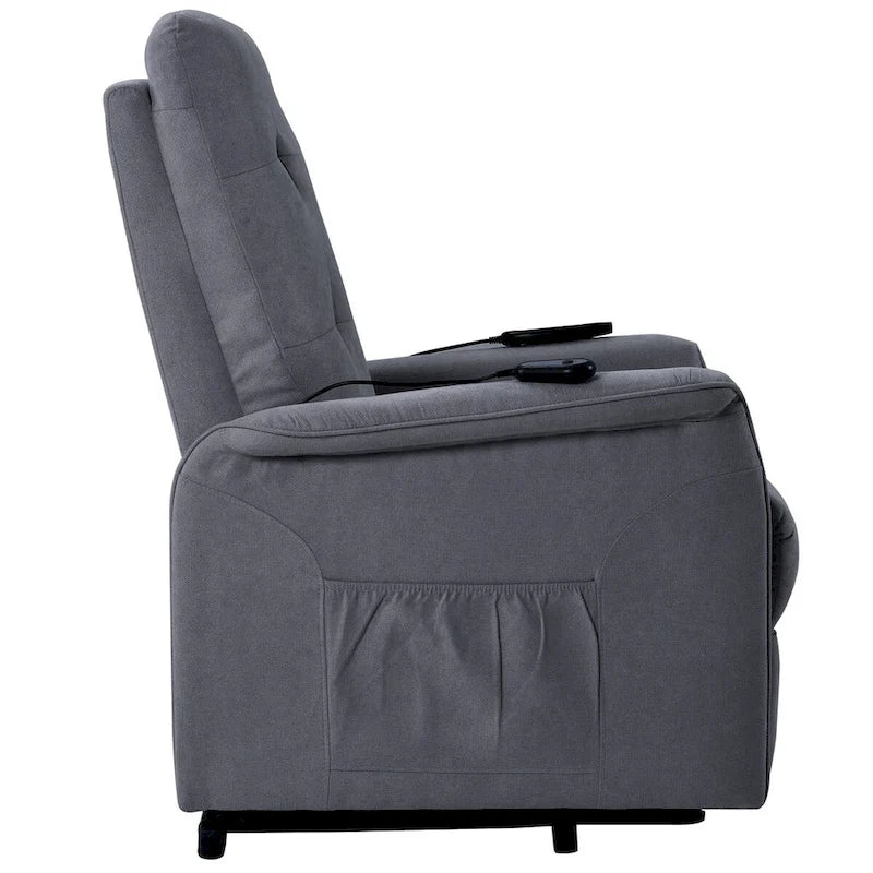 Electric Power Lift Recliner Chair with Massage Function & Remote Control