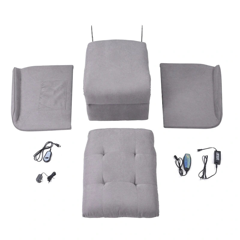 Electric Power Lift Recliner Chair with Massage Function & Remote Control
