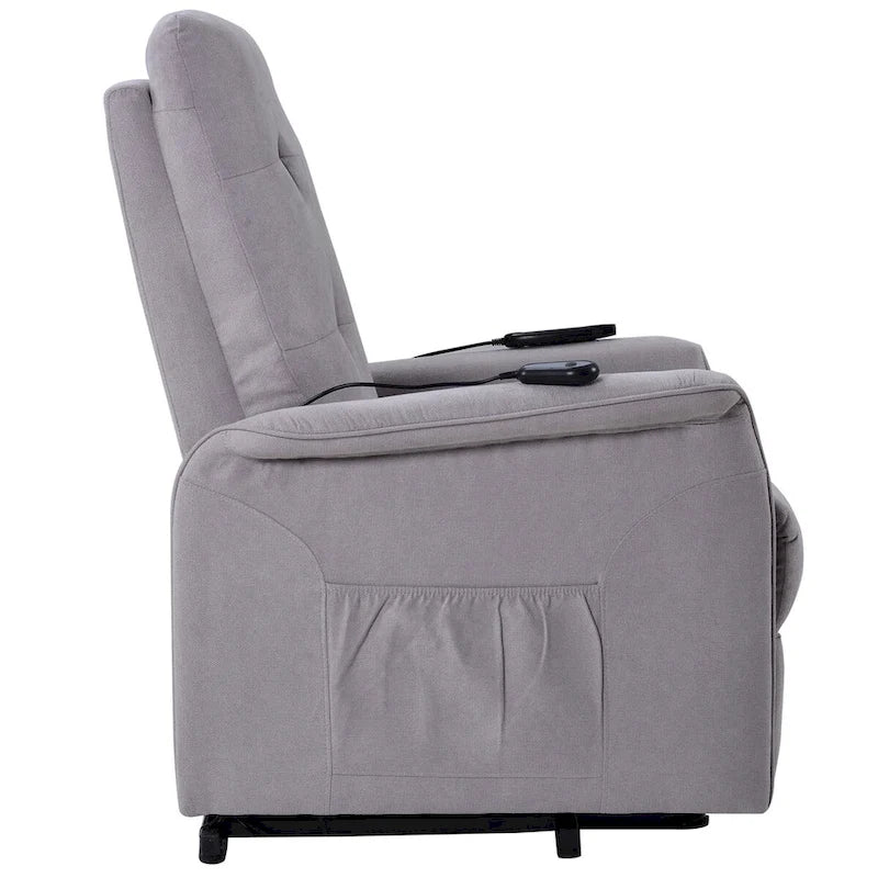Electric Power Lift Recliner Chair with Massage Function & Remote Control