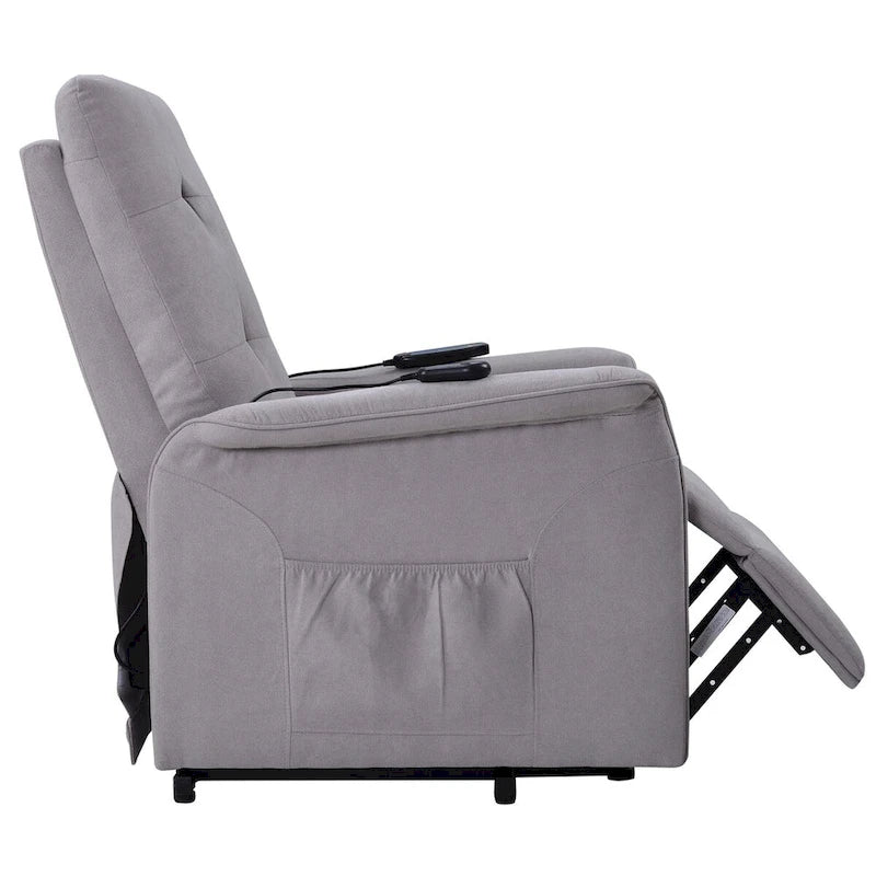 Electric Power Lift Recliner Chair with Massage Function & Remote Control