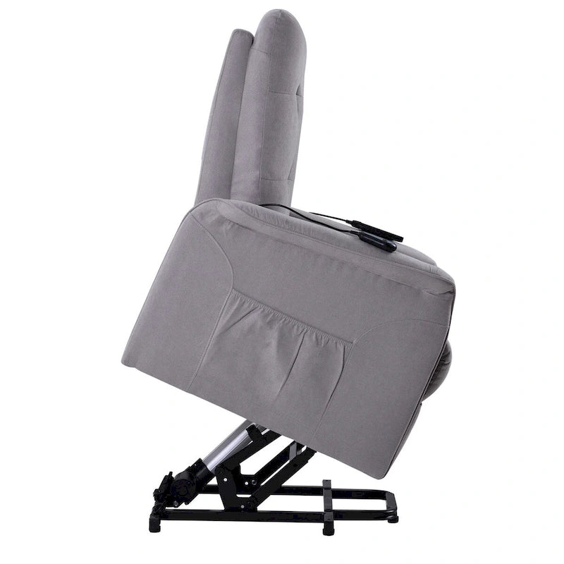 Electric Power Lift Recliner Chair with Massage Function & Remote Control