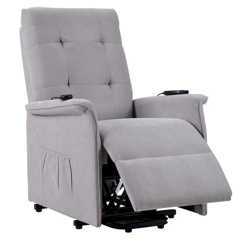 Electric Power Lift Recliner Chair with Massage Function & Remote Control
