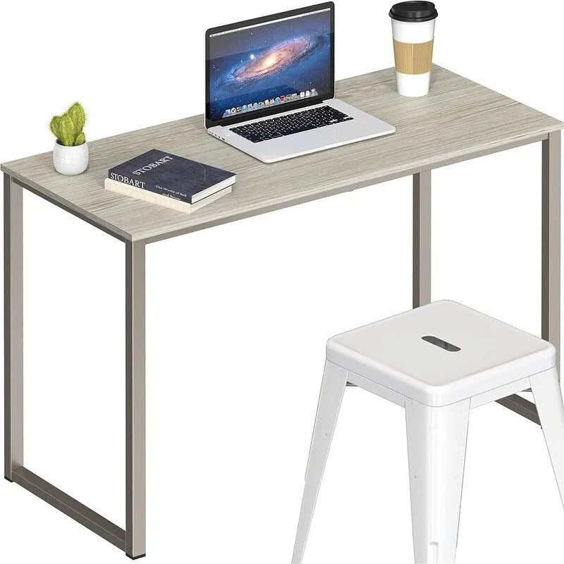 32-Inch Compact Computer Desk with Steel Frame for Home Office and Bedroom