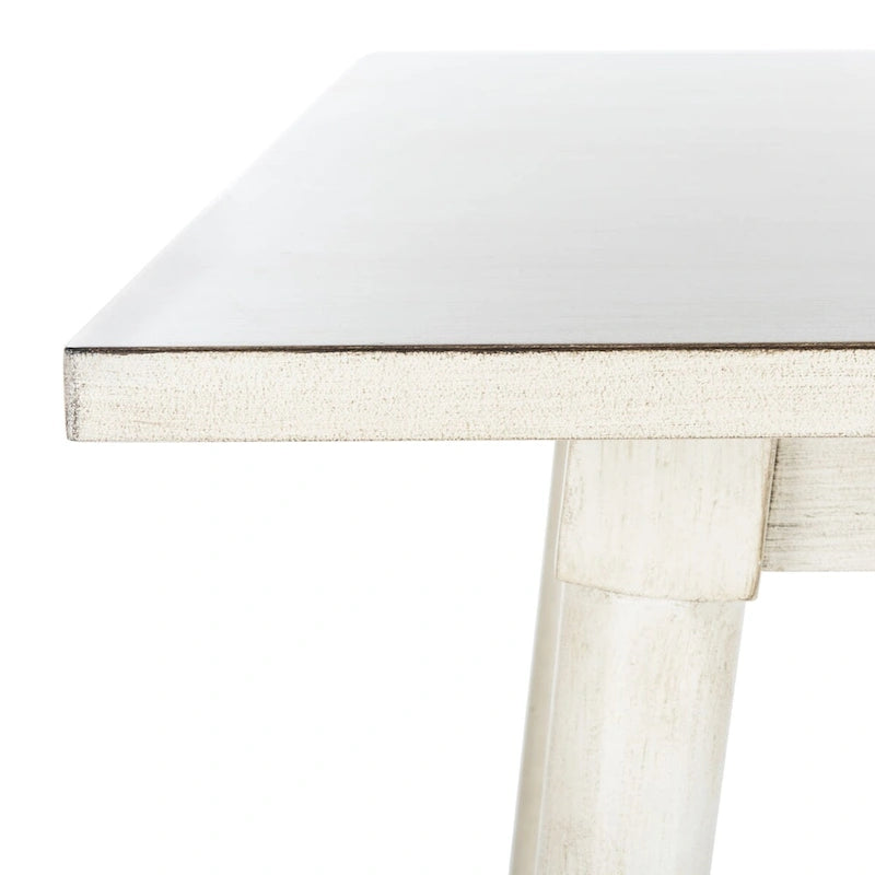 55-Inch Rectangular Dining Table with Classic Warm Finish for 4 to 6